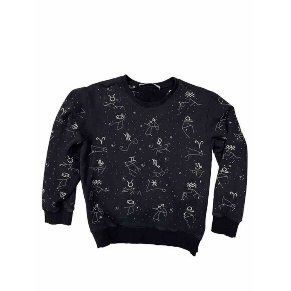 Charlie Luciano Milano Star Constellation Sweatshirt embellishments embroidery M